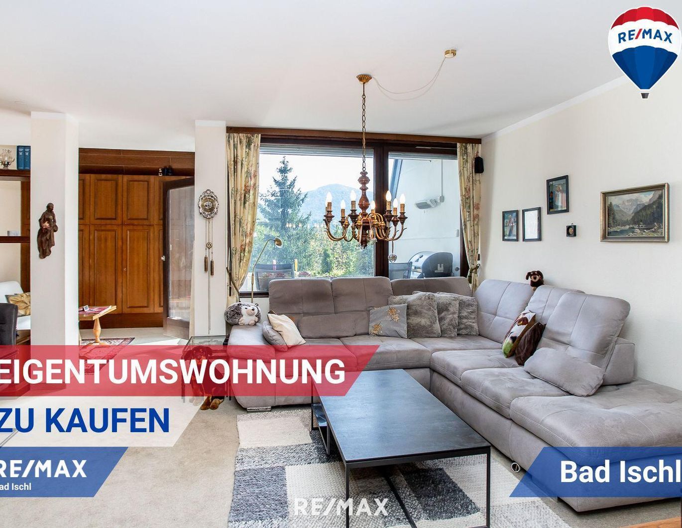 Zweitwohnsitz! Terrassenwohnung mit Ausblick ins Grüne