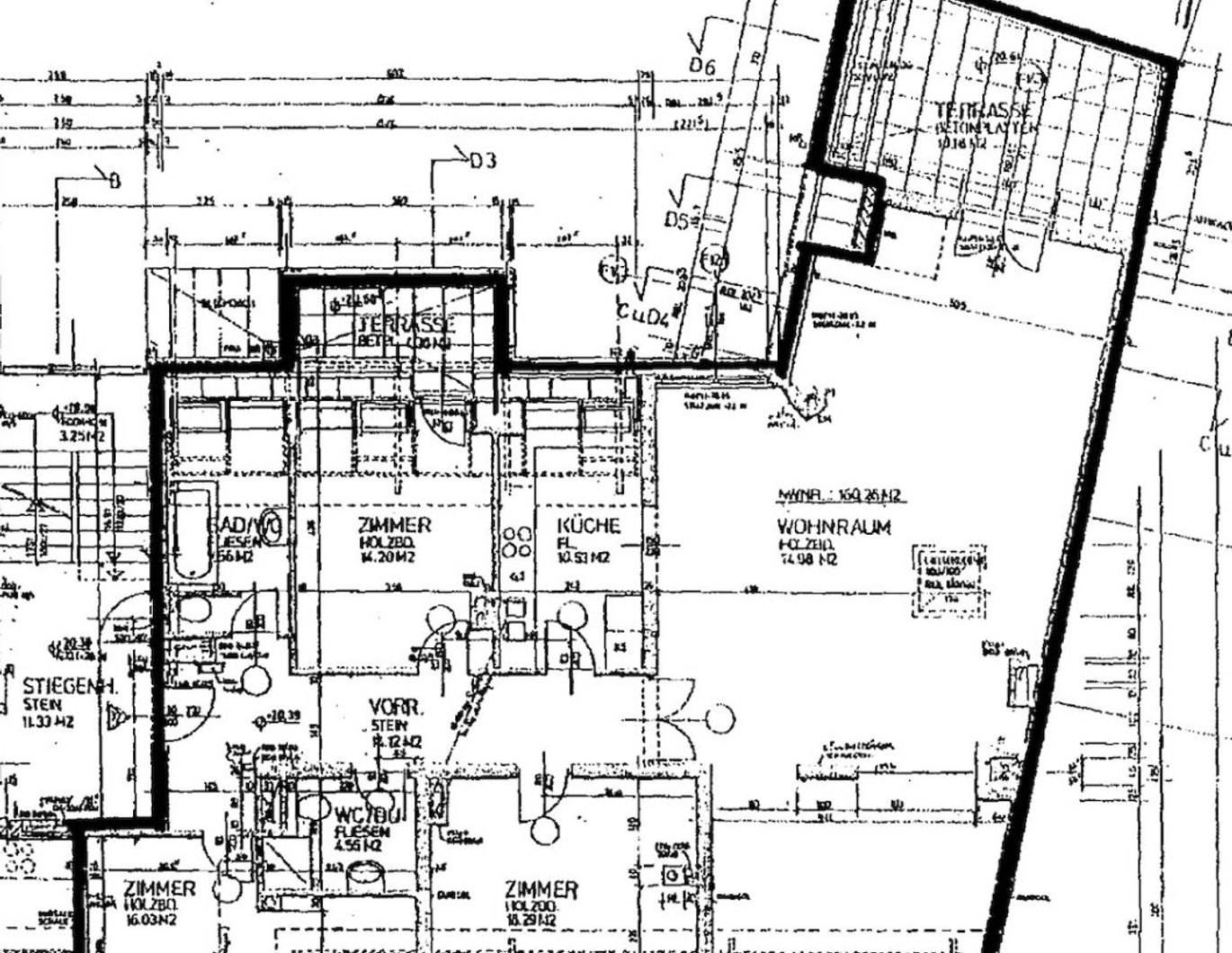 4 Zimmer Wohnung mit zwei eigenen Terrassen direkt beim Karlsplatz!