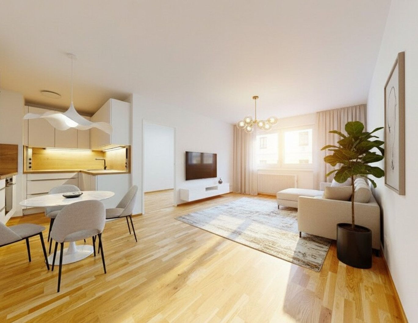 ERSTBEZUG nach Sanierung I 66m² in zentraler Innenstadtlage I Tischler Einbauküche inkl. Siemensgeräte im Preis inbegriffen