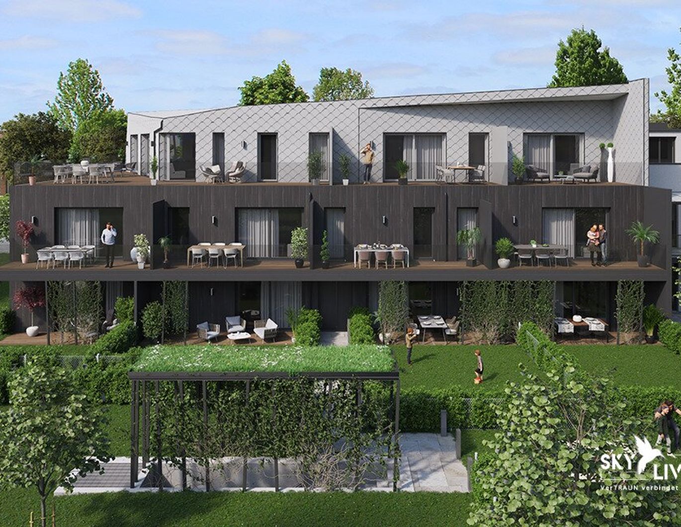 Neubauprojekt Traun - SkyLiving - VerTraun - Ankommen, Entspannen, Zuhause sein