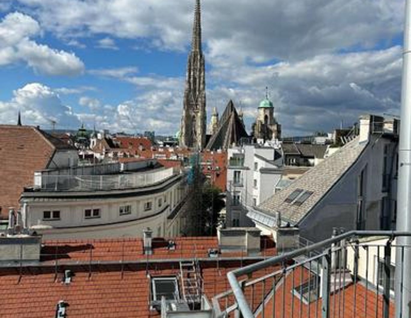 Dachterrassenwohnung mit Blick Stephansdom