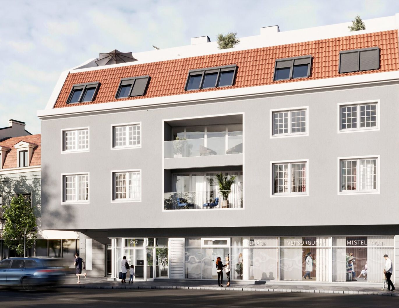 Stark reduziert - Jetzt 6,2% Preisvorteil nutzen! ZUM JUNGBRUNNEN! Ihre Suche hat ein Ende... Perfekte 3-Zimmer Wohnung! 2 Balkone + Beste Infrastruktur + Hochwertige Materialien + Garagenplatz optional!