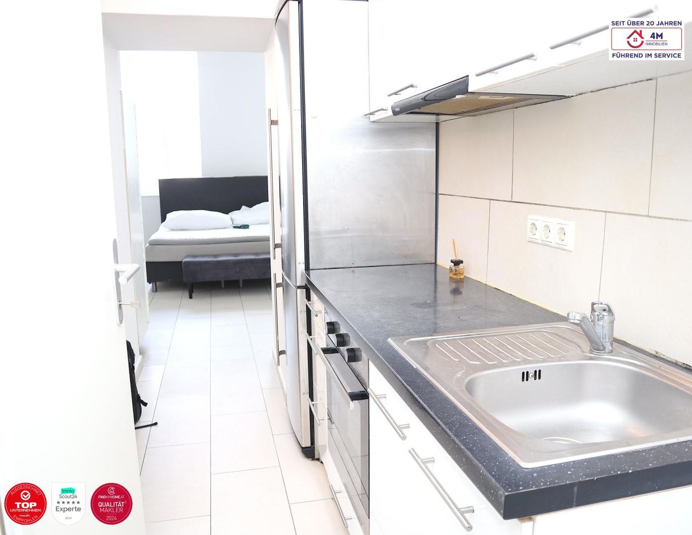 Renovierte Kleinwohnung am Donaukanal - sofort einziehen