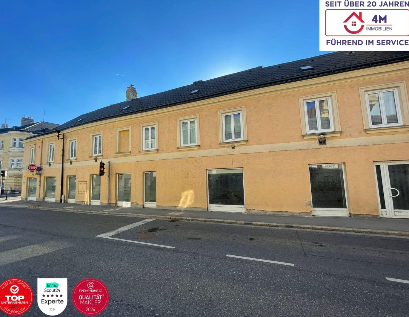 Mehrfamilienhaus mit Geschäftslokal und beh. genehmigter Aufstockung