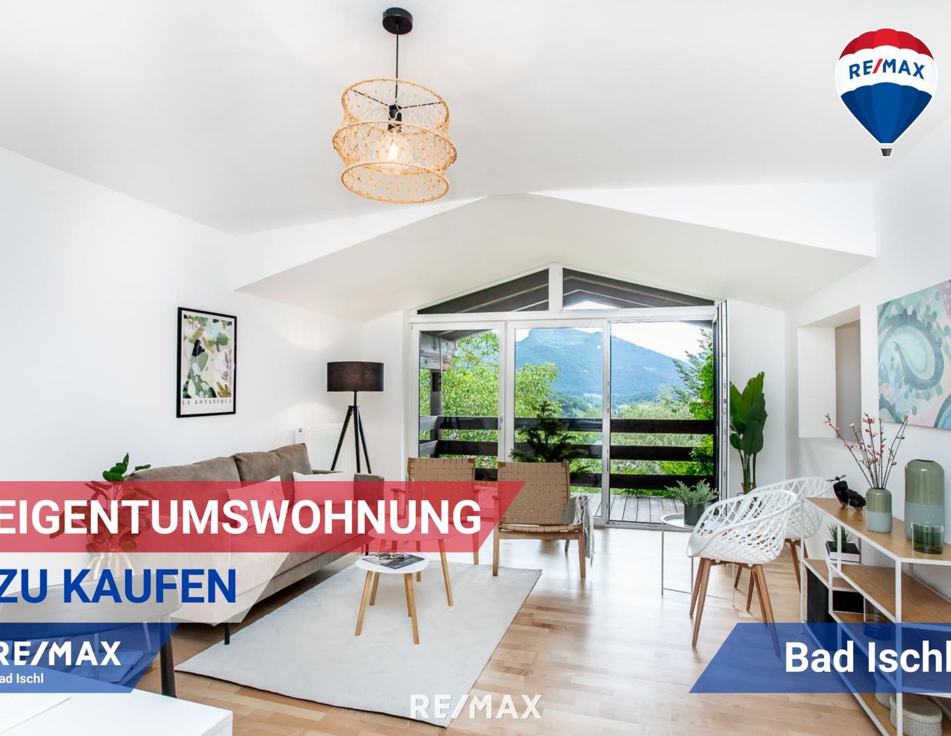 Ihr unverbaubarer Panoramablick! Lichtdurchfluteter Wohntraum in Bad Ischl-Ahorn