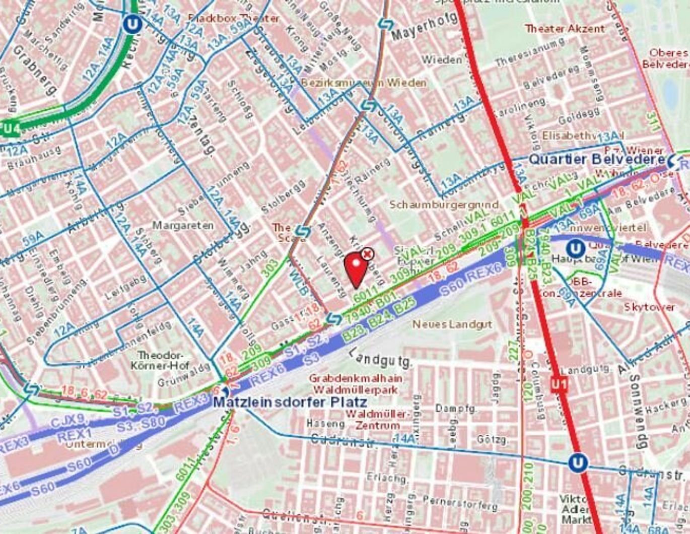 Gassergasse! Vermietete 3 Zimmerwohnung!