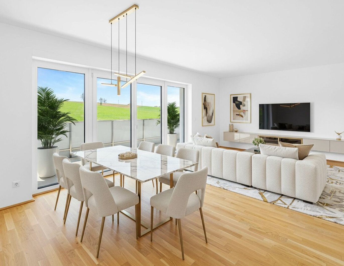 Großzügige 4-Zimmer-Familienwohnung mit Weitblick