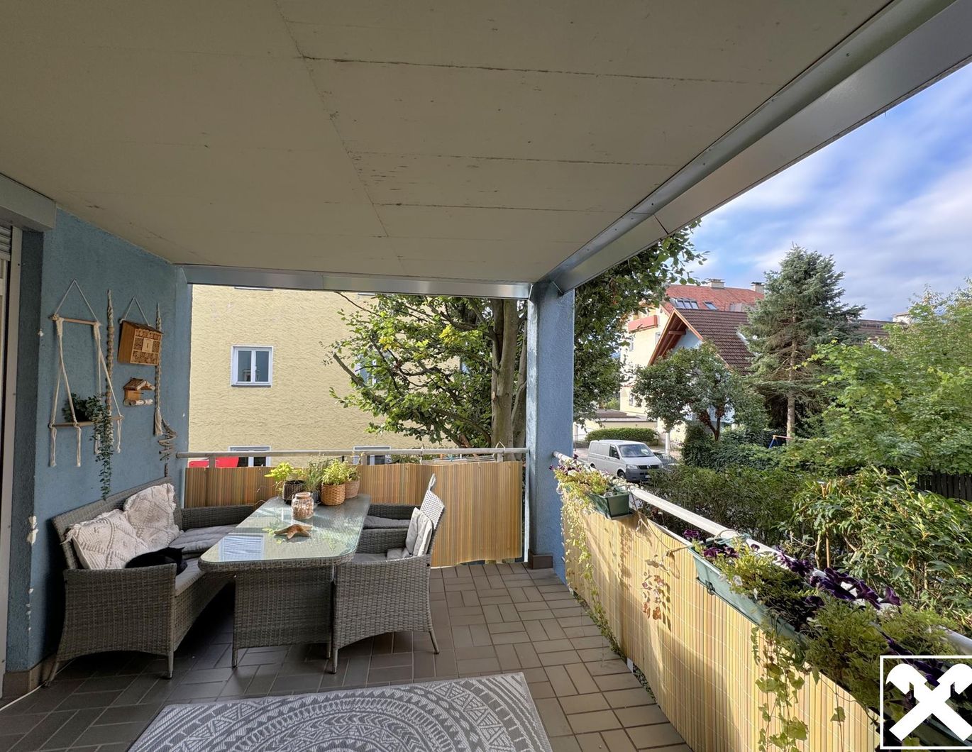 Helle 2-Zimmer-Wohnung mit Balkon