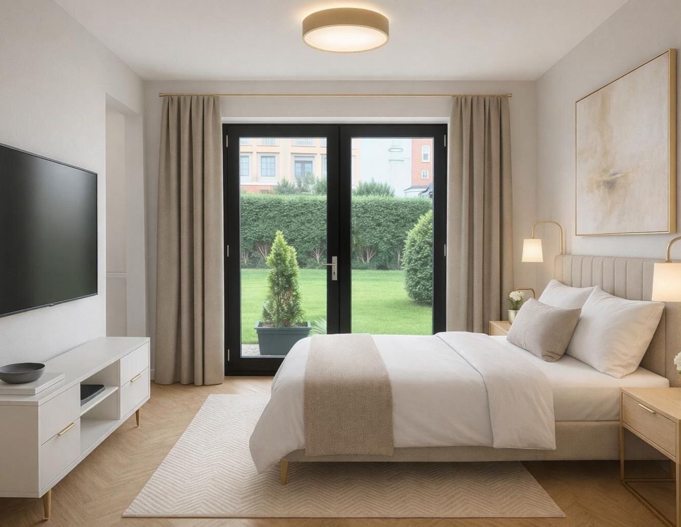 Verkauf oder zu Mieten eine Moderne Barrierefreie- Gartenwohnung mit Terrasse und großzügigem Gemeinschaftsgarten in Villach Völkendorf