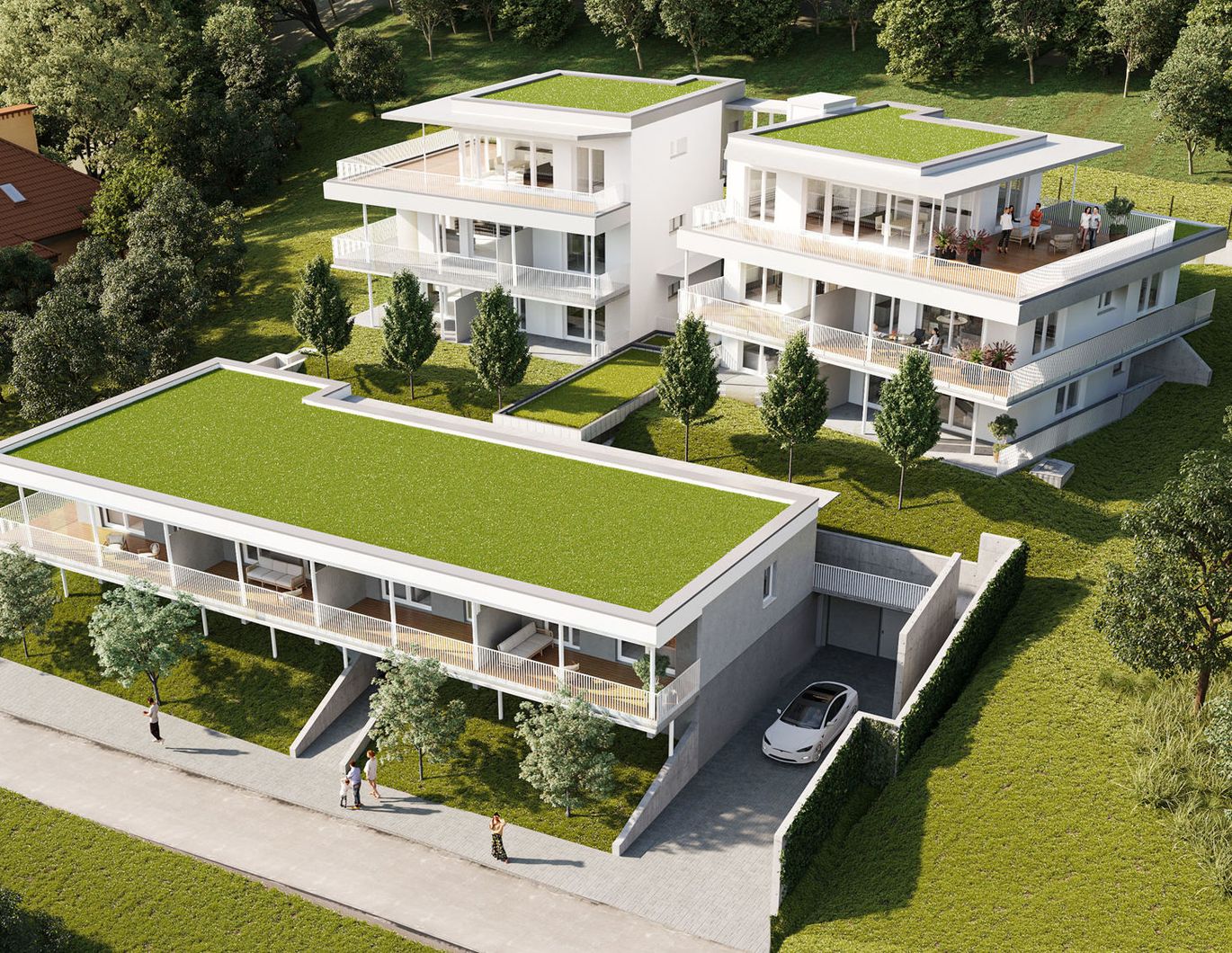 Moderne 2-Zimmer Wohnung mit großzügigem Balkon - Provisionsfreier Neubau!
