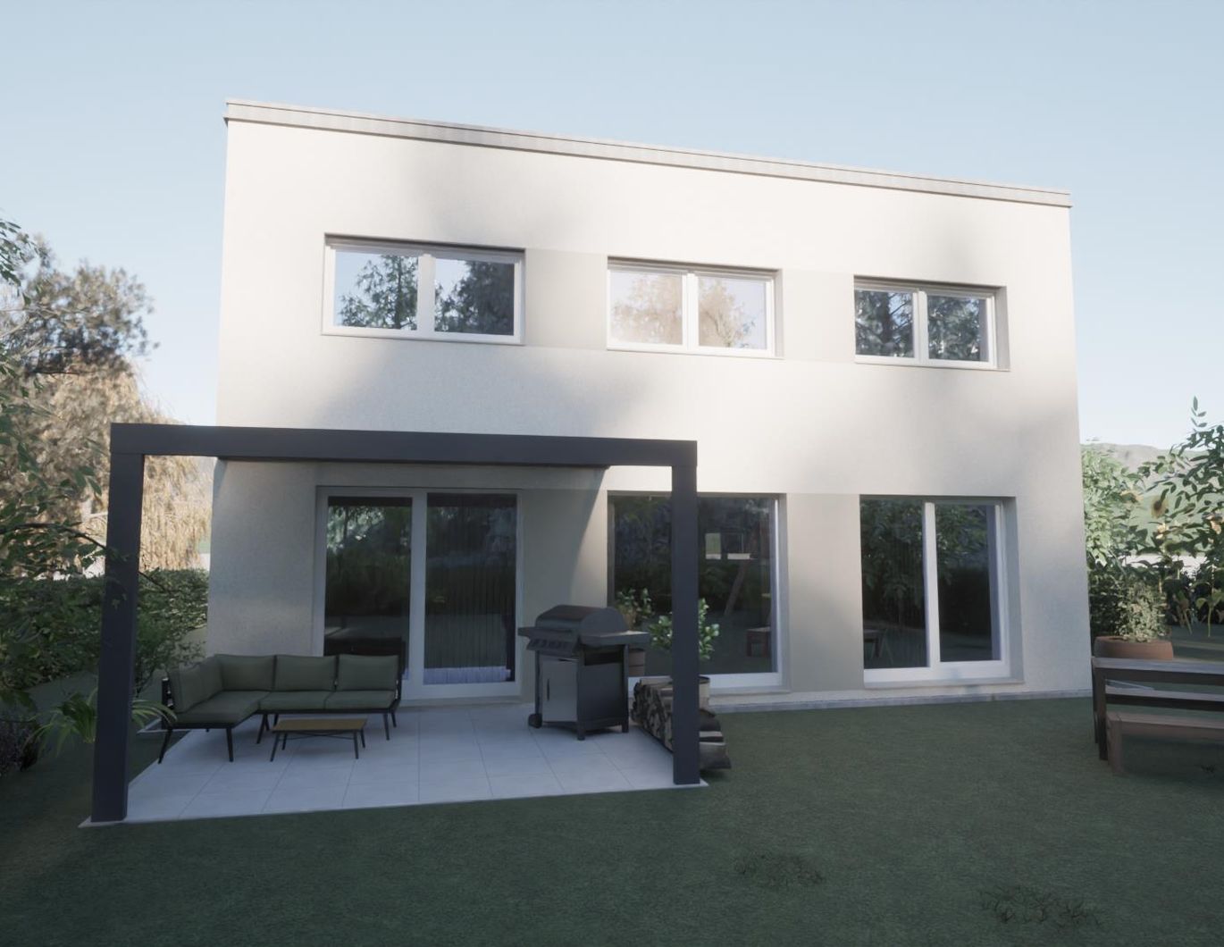 LEISTBARER WOHNTRAUM: PROVISIONSFREI: GARTENGLÜCK MIT VIEL LUXUS AUF EIGENGRUND IN HERRLICHER WOHNLAGE VON KÖNIGSTETTEN IM WIENERWALD