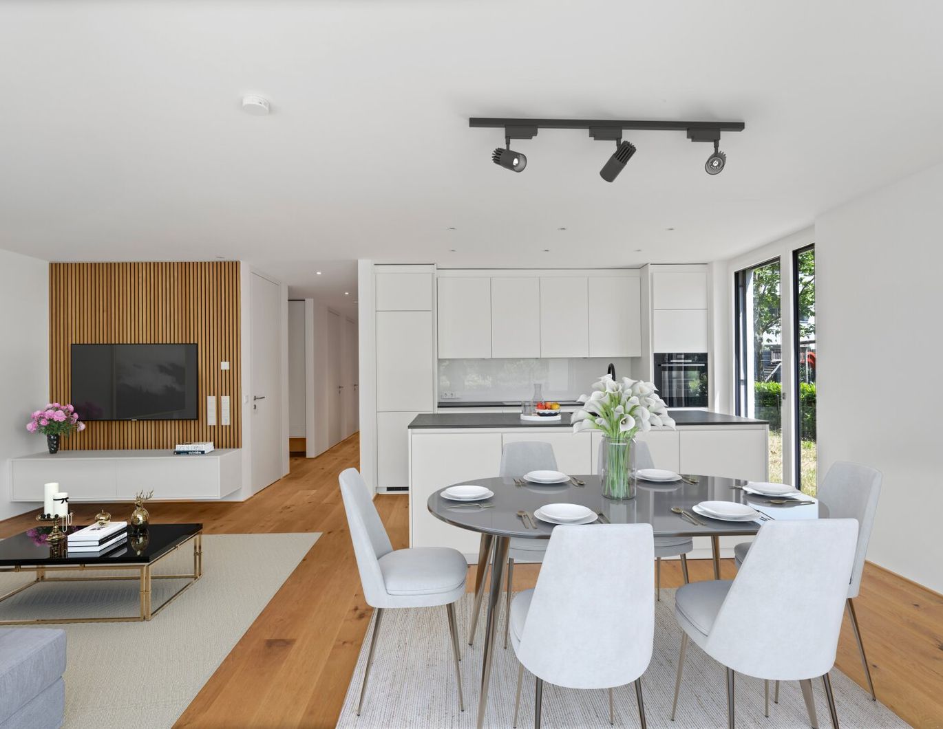 Exklusive 4-Zimmer Familienwohnung mit Garten und Terrasse in Hard