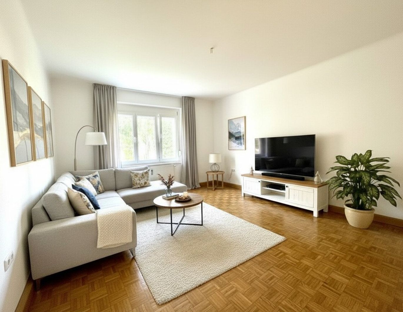 Zentrale gemütliche Balkonwohnung | *** 1 Monat Mietfrei *** alles inklusive !!!