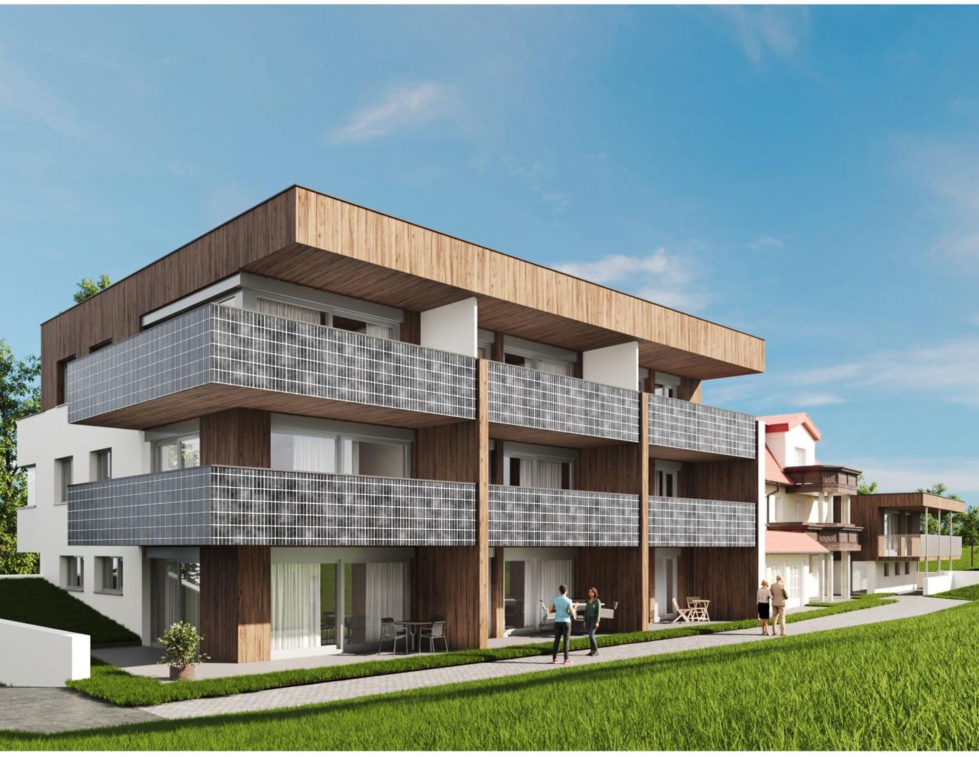 Großzügige 3-Zi-Whg mit Balkon und Zusatzraum - Neubauprojekt in Laakirchen