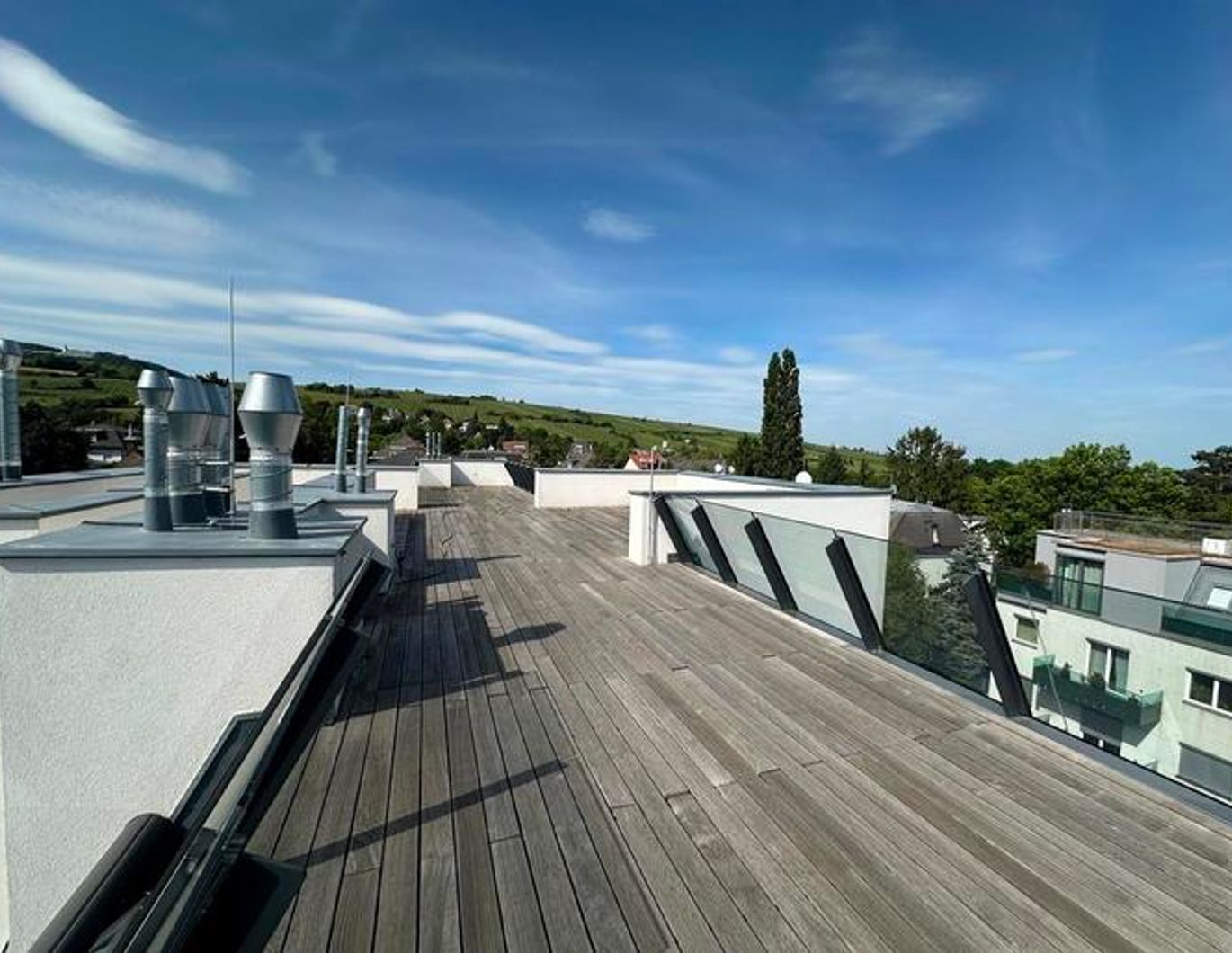 Einzigartige Dachgeschoßwohnung mit Blick ins Grüne