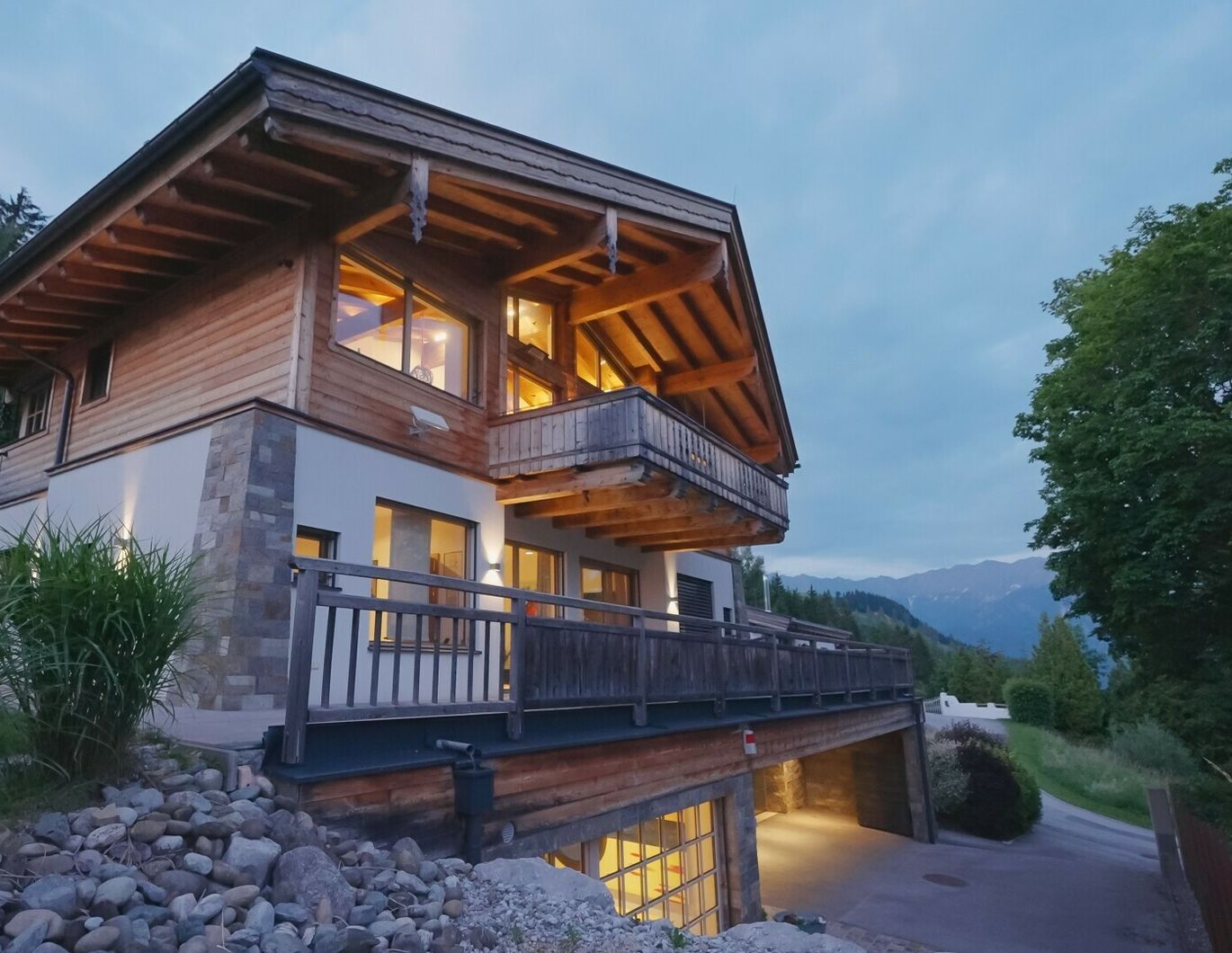 Außergewöhnliches Ferienhaus mit Panoramablick