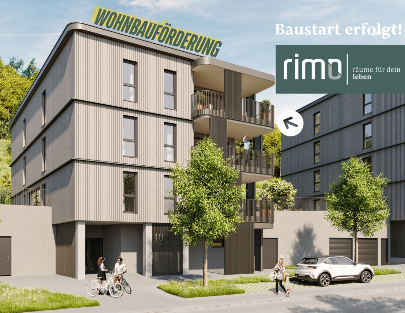 3-Zimmer-Dachgeschosswohnung in Götzis - Top A9