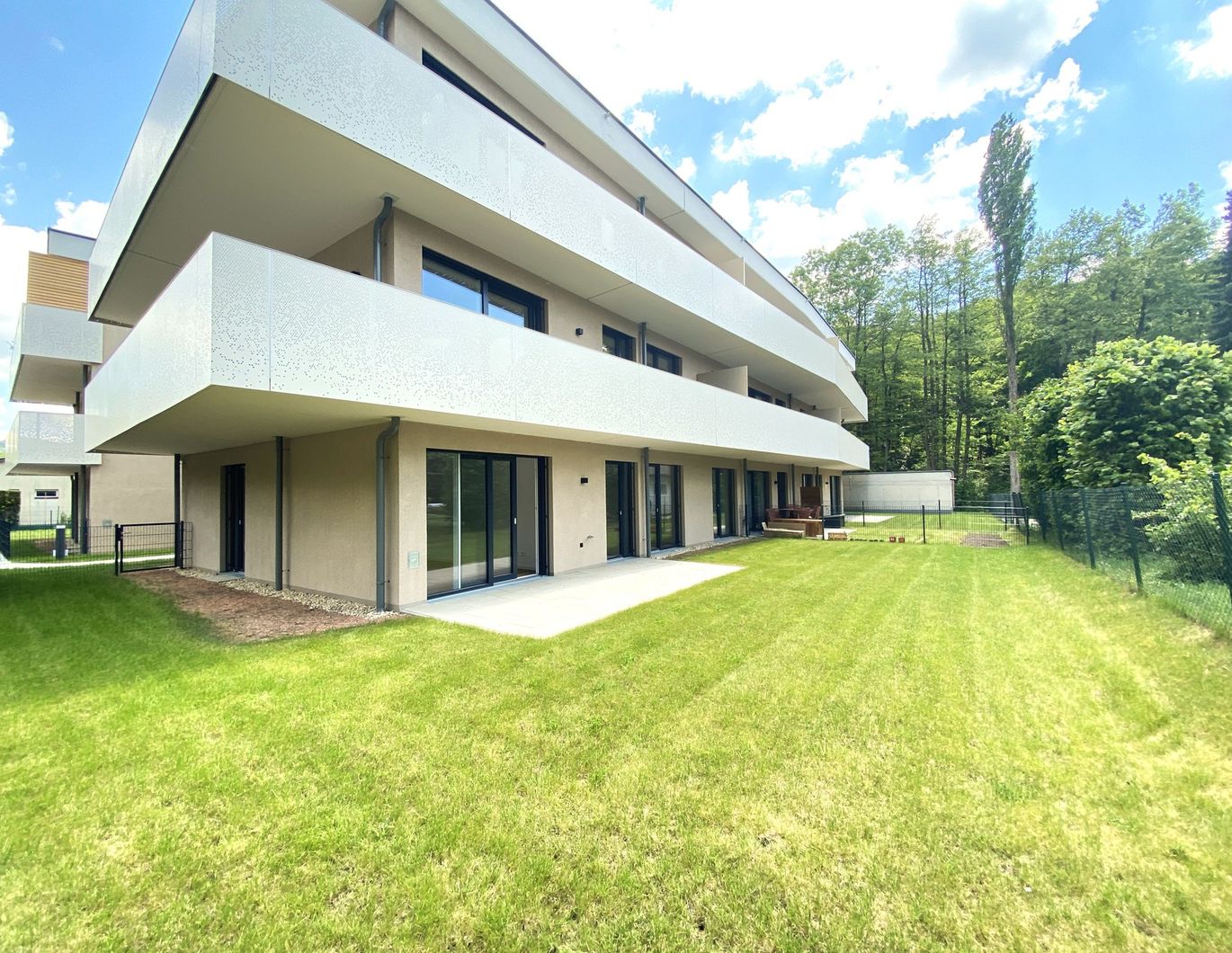 Bezugsfertige 4 Zimmer Wohnung mit Terrasse, Eigengarten und Luft-Wärme-Pumpe - zu kaufen in 2391 Kaltenleutgeben