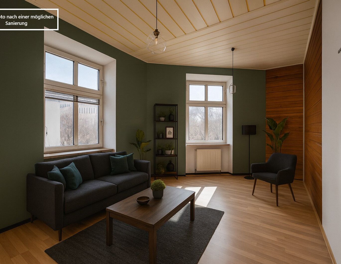 ++NEU++ Sanierungspotenzial: sanierungsbedürftige 2 Zimmer Altbauwohnung