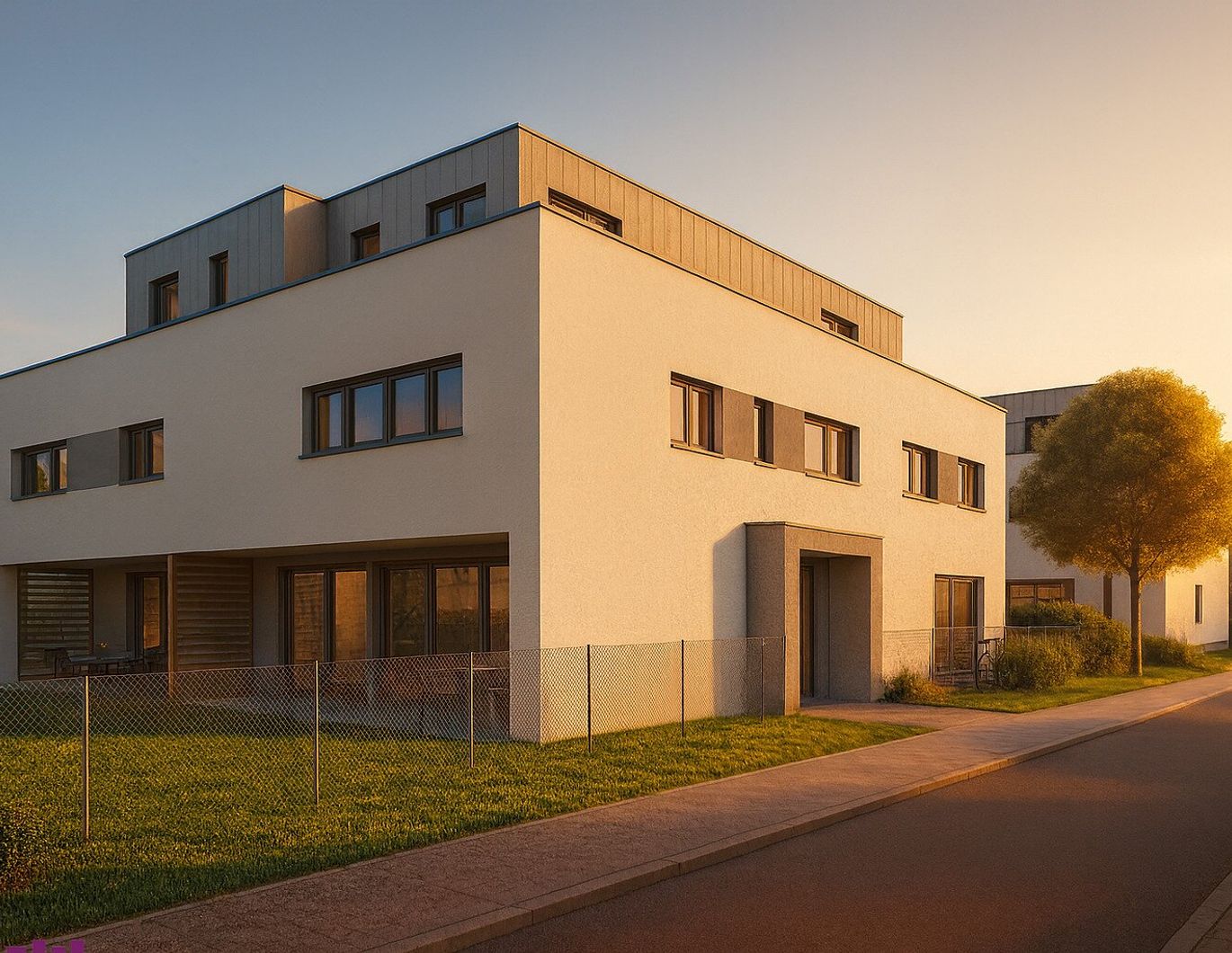 Exklusive, rollstuhlgerechte Doppelhaushälfte mit Aufzug - Neubau Erstbezug - Top Infrastruktur
