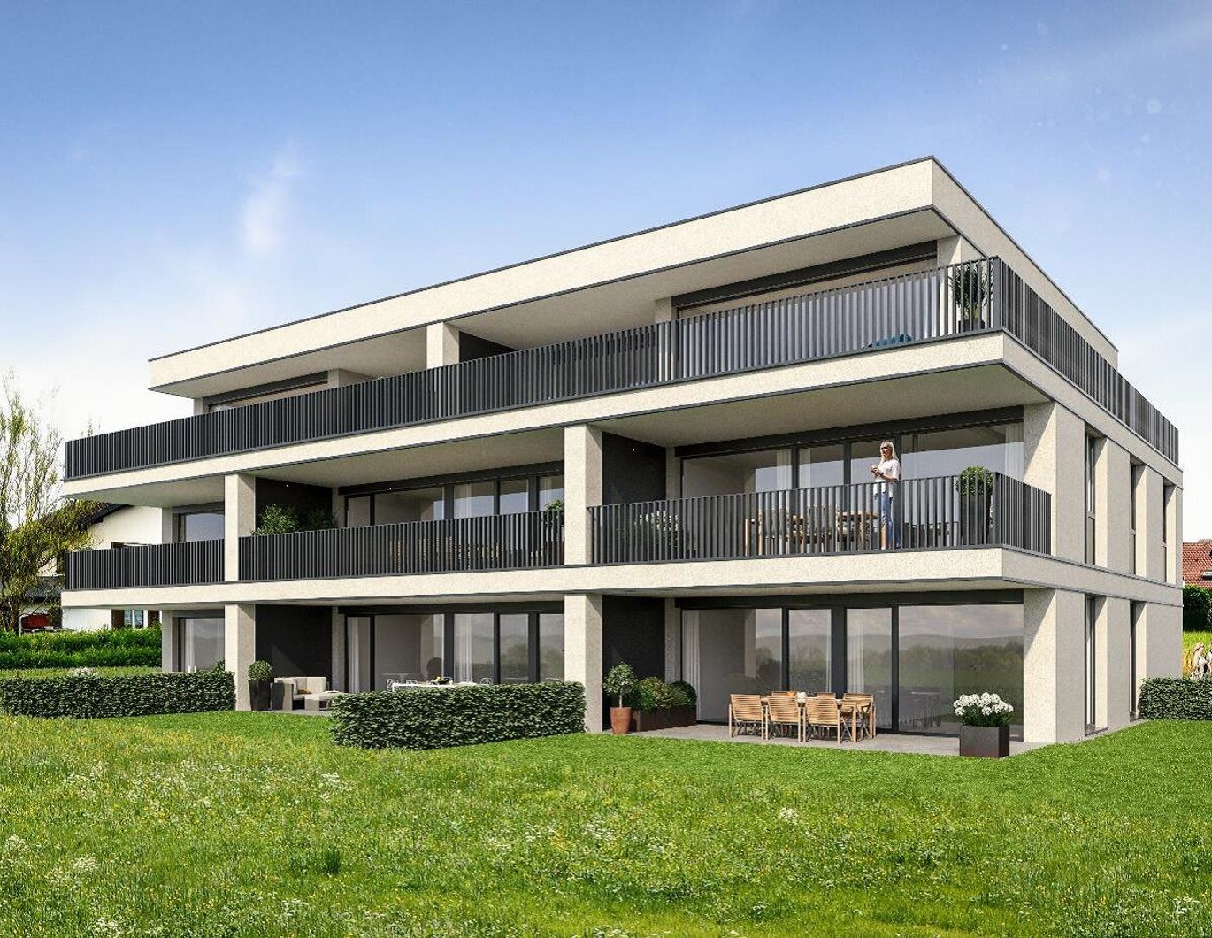 Stilvoll Wohnen: 2-Zimmer-Terrassenwohnung in Feldkirch-Gisingen zu vermieten!