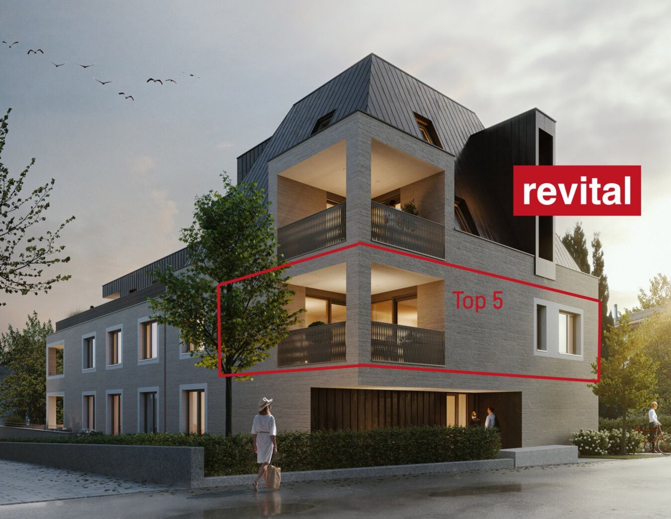 Ruhig und dennoch zentral: attraktive 2,5-Zimmer-Terrassenwohnung