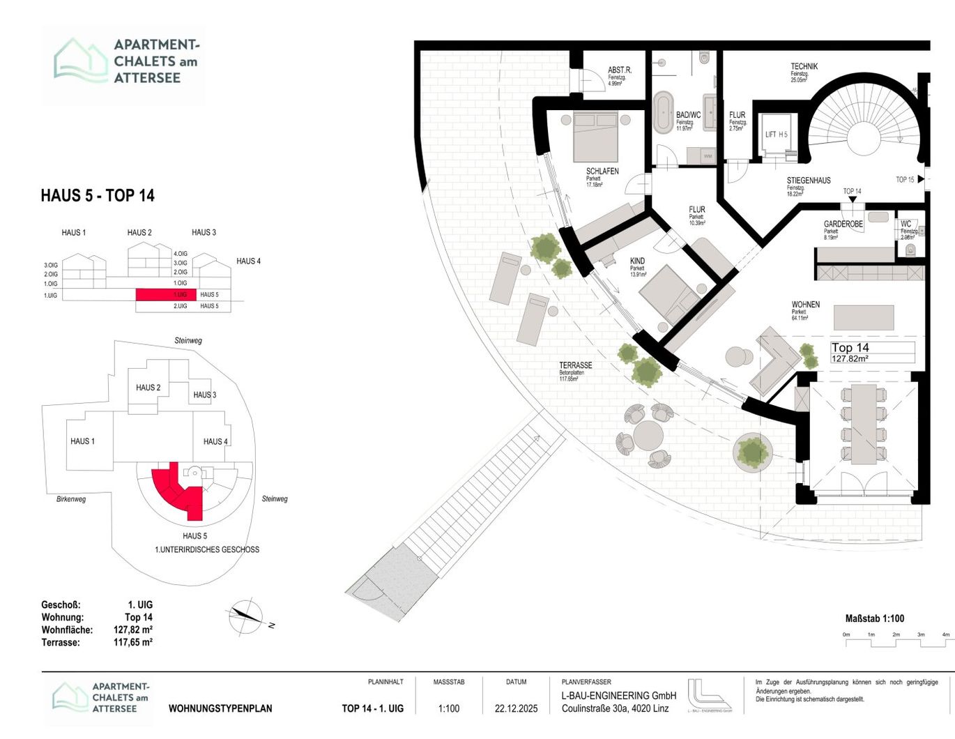 PROVISIONSFREI - Exklusive Apartment-Chalets am Attersee in Nußdorf