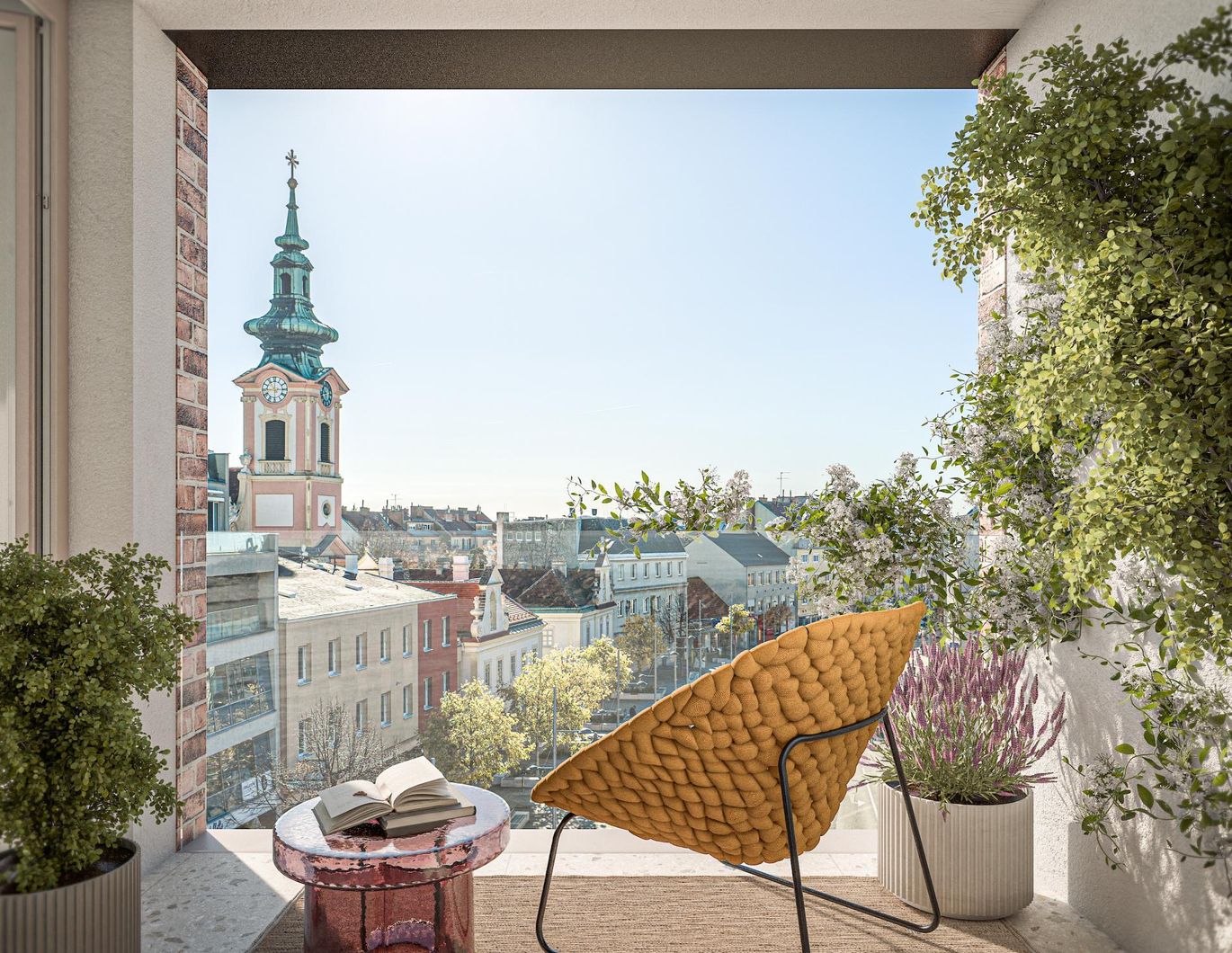 Optimale 2-Zimmer-Wohnung mit Loggia