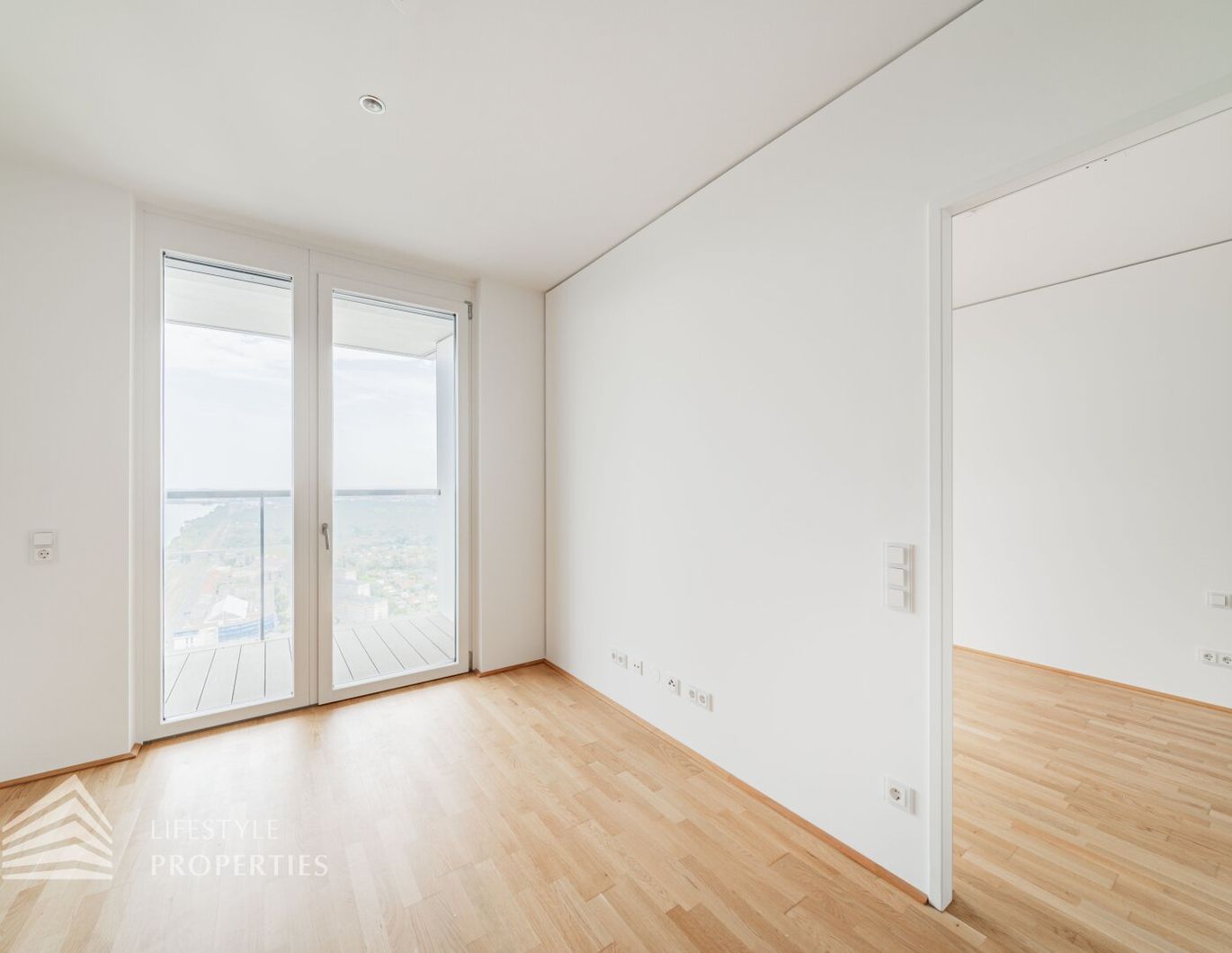 Erstbezug! 3-Zimmer Wohnung mit Loggia und Traumausblick, Nähe Neue Donau