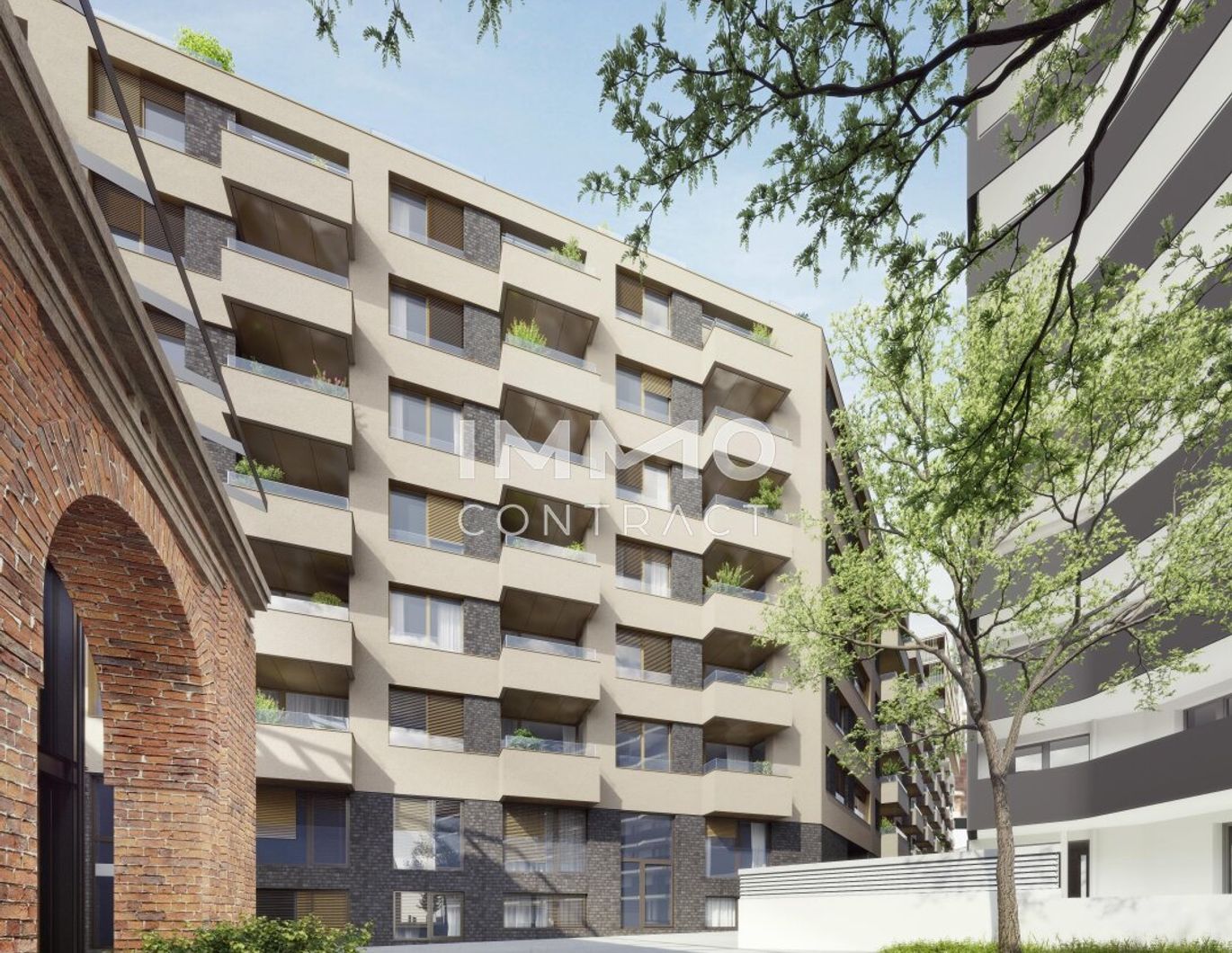 Provisionsfrei! Neubau-Erstbezug Zweizimmer-Wohnung mit perfektem Grundriss - Hauptbahnhof