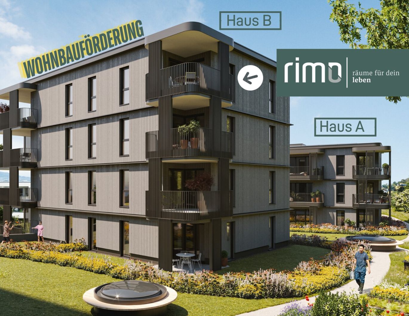 2-Zimmer-Dachgeschosswohnung in Götzis - Top B7