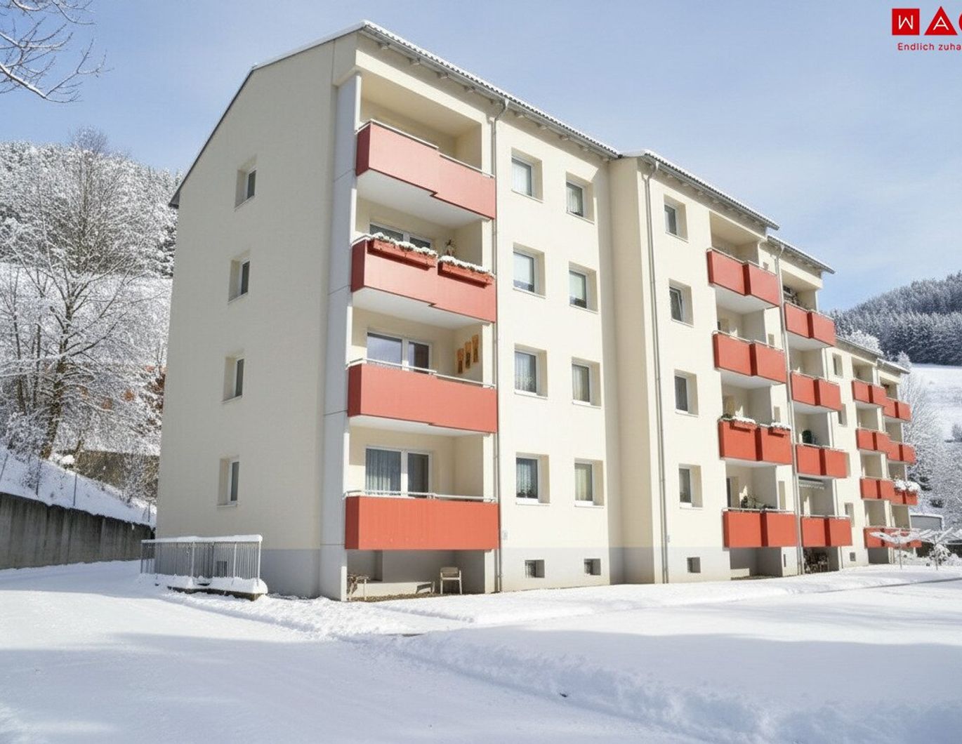 Einladende 3-Raumwohnung mit Loggia - unweit Skigebiet Präbichl!