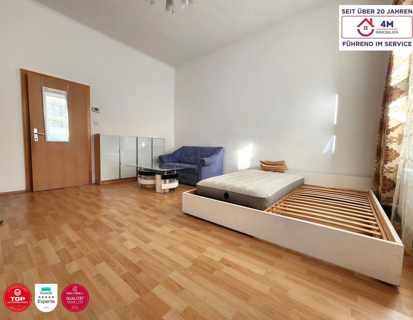 *Tolle Lage am Augarten* Sanierungsbedürftige Altbau-Erdgeschosswohnung