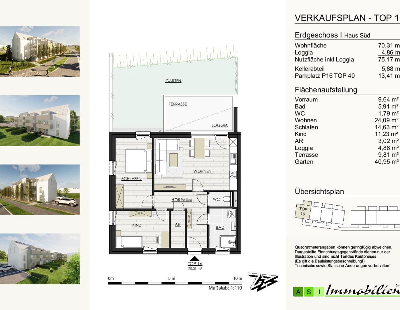 GRÜNE ALLEE GALLNEUKIRCHEN - 2 und 3-Zimmer Wohnungen, 55-70m² NEUBAU ERSTBEZUG