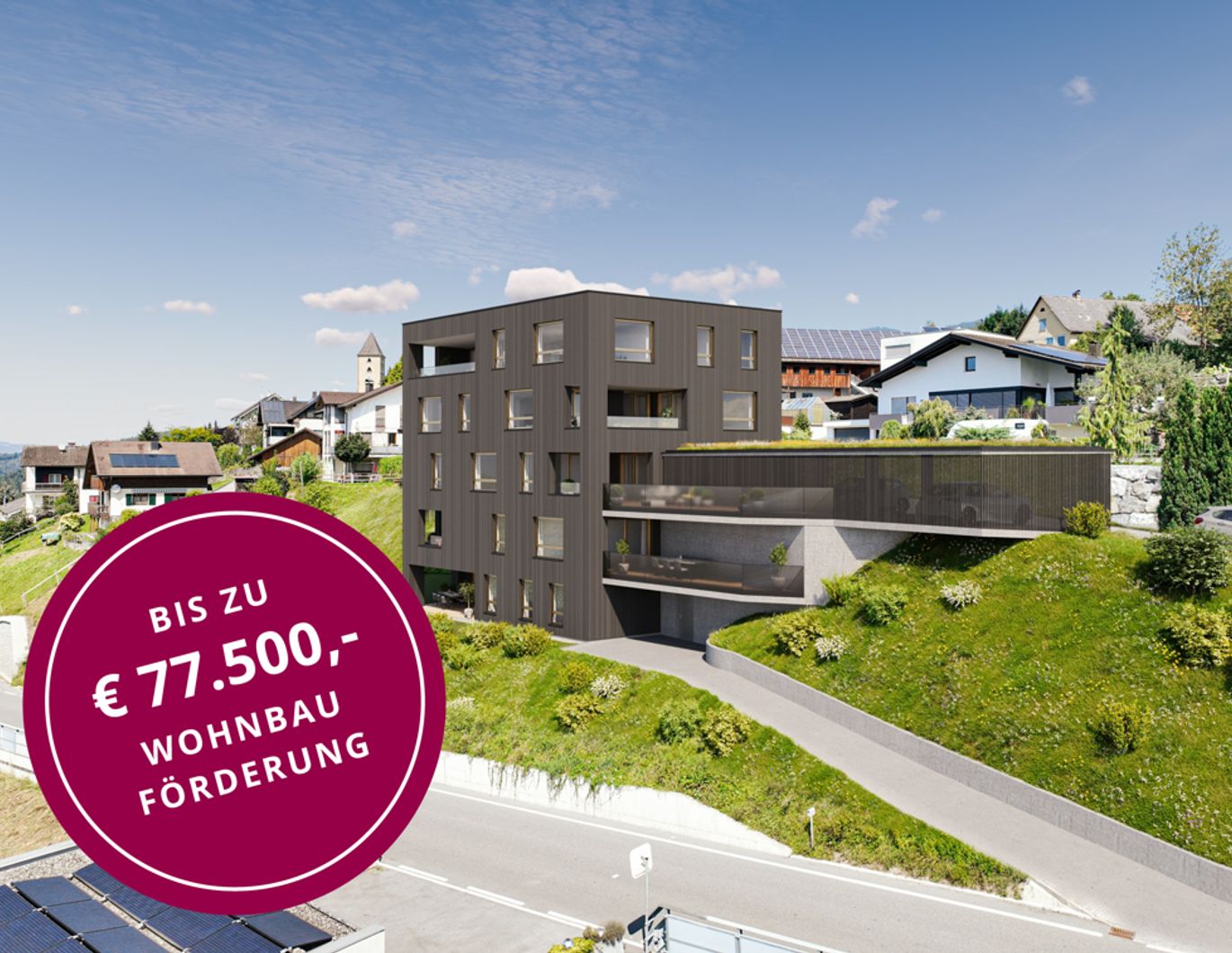 NEUBAU: 2-Zimmer Wohnung mit großem Balkon