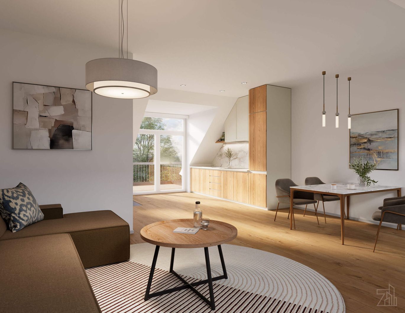 Lichtdurchflutete 3‑Zimmer‑Maisonette im Neubau - Balkon & hochwertige Ausstattung