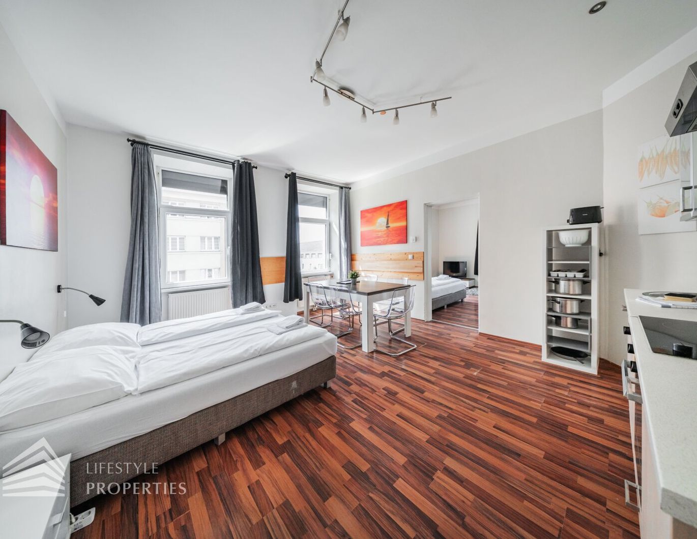 Helle, möblierte 2-Zimmer Wohnung, Nähe Kaiser-Franz-Josel Spital