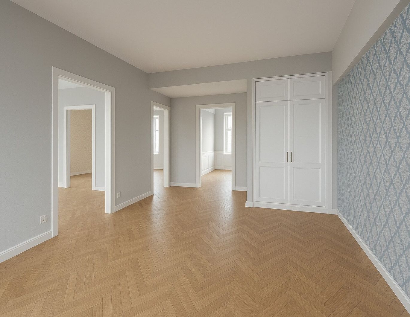 Representative helle Altbau- Wohnung mit Terrasse - 5 Minuten vom Stadtzentrum - Servitenviertel