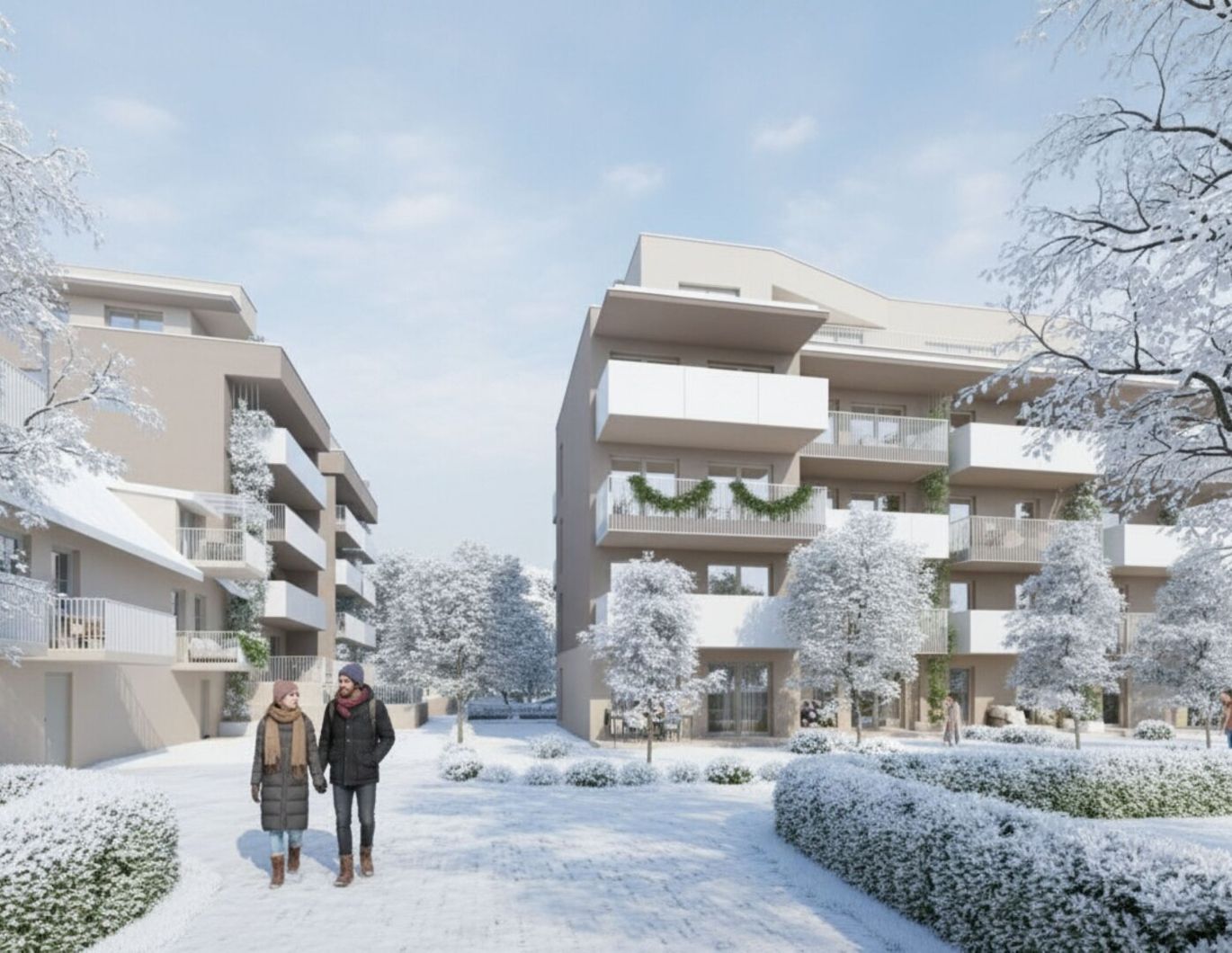 Exklusive 2-Zimmer-Penthousewohnung mit umlaufender Terrasse - Leben über den Dächern von Andritz