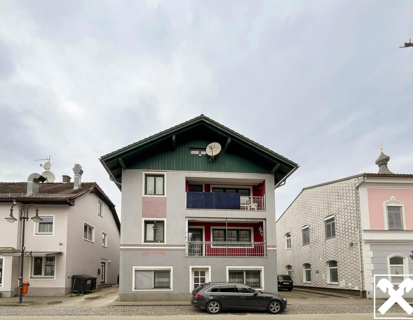 Viel Platz im Ortszentrum