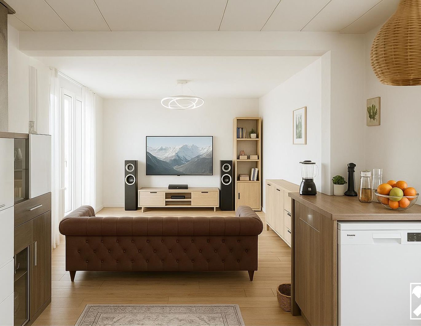 Sonnige 3-Zimmer Eigentumswohnung mit Loggia