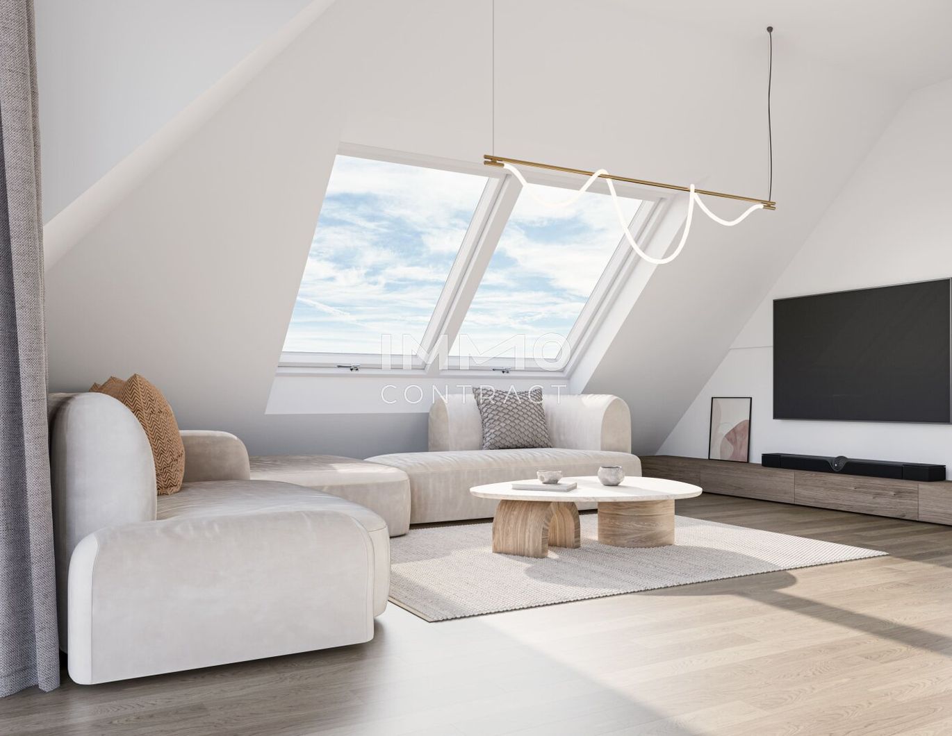 Dachgeschoßwohntraum! 3 Zimmer und Blick in den ruhig gelegenen Innenhof!