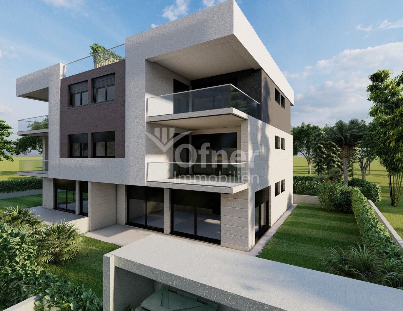 Wohnung in Pakoštane - 115,70 m², zweiter Stock mit Dachterrasse, Neubau