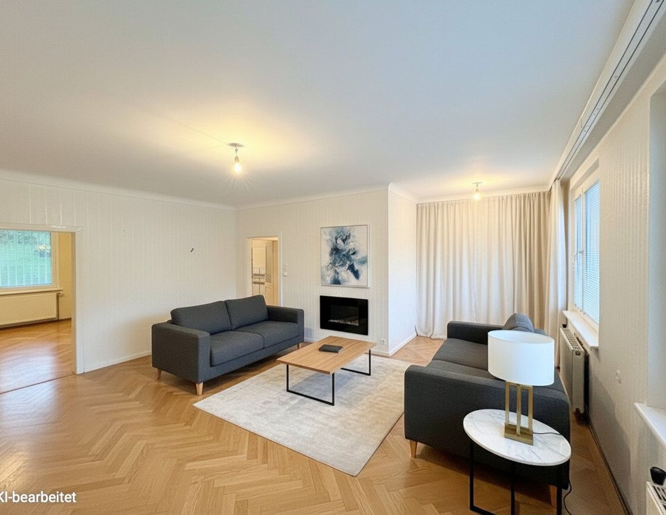 Sanierungsbedürftige 4-Zimmer Wohnung in perfekter Kombination aus Stadt und Land!