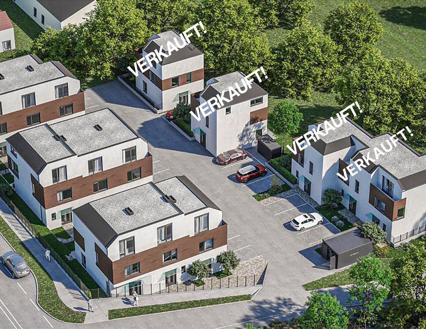 • NEU • ZIEGELMASSIV • 12 SCHLÜSSELFERTIGE HÄUSER • JEWEILS 2 PKW-STELLPLÄTZE • GARTEN & TERRASSE • FISCHAMEND •