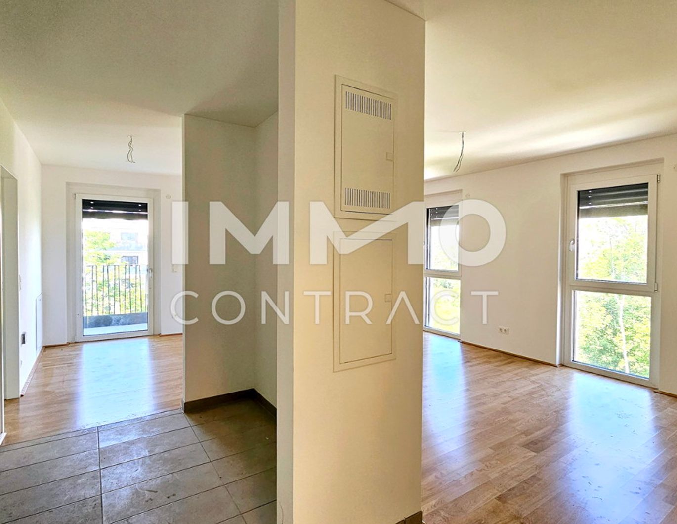 Moderne 2-Zimmer-Balkon-Wohnung mit Grünblick in Ruhelage - provisionsfrei!