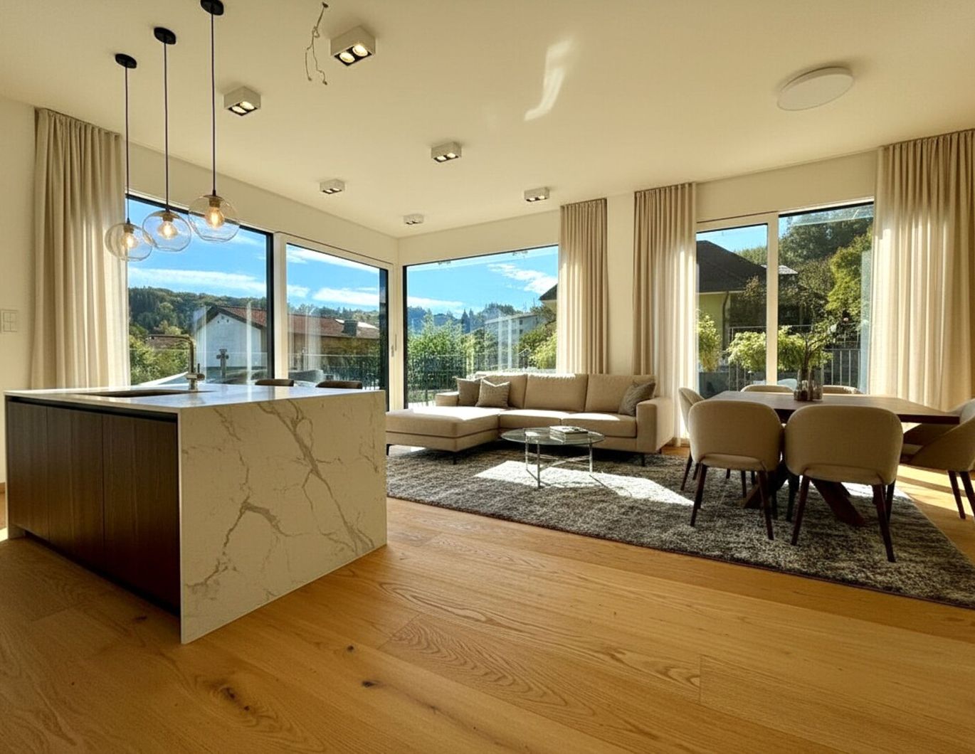 Genussvolles Leben mit Aussicht - Penthouse mit Terrasse
