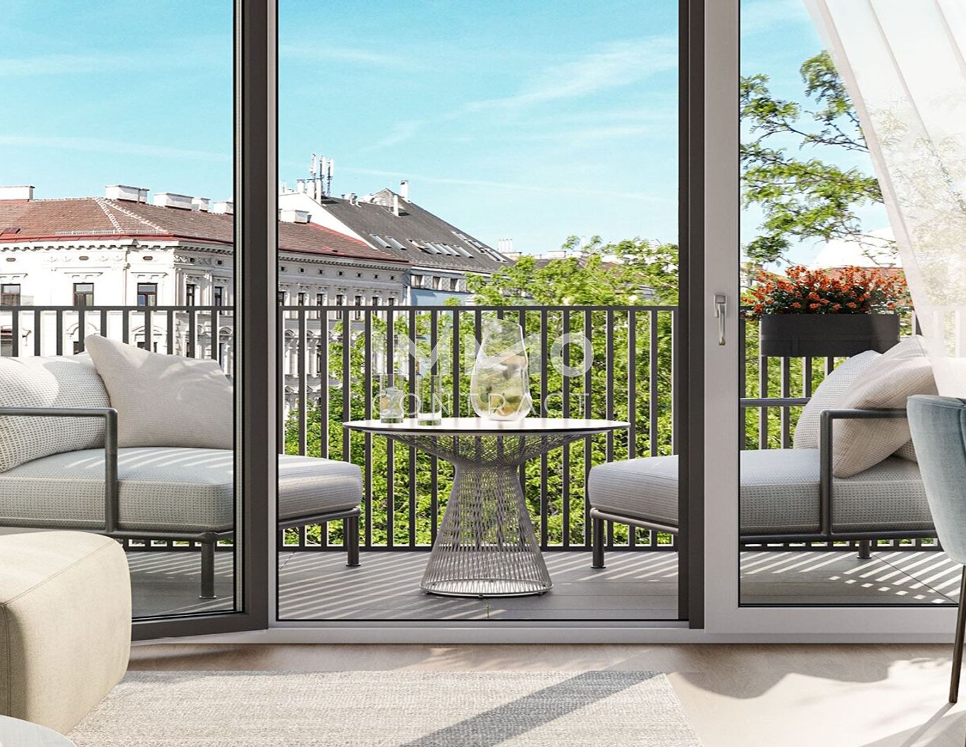 WOHNEN AM PARK - Urban & Grün - Perfekt für Jungfamilien! 3 Zimmer mit Westbalkon in den Innenhof!