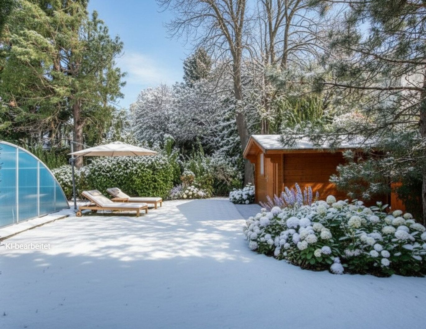 Endlich Zuhause! - 9 Zimmer Villa mit herrlichem Garten, Pool, großer Garage - Niedrigenergiehaus im perfekten Zustand zum sofort Einziehen!