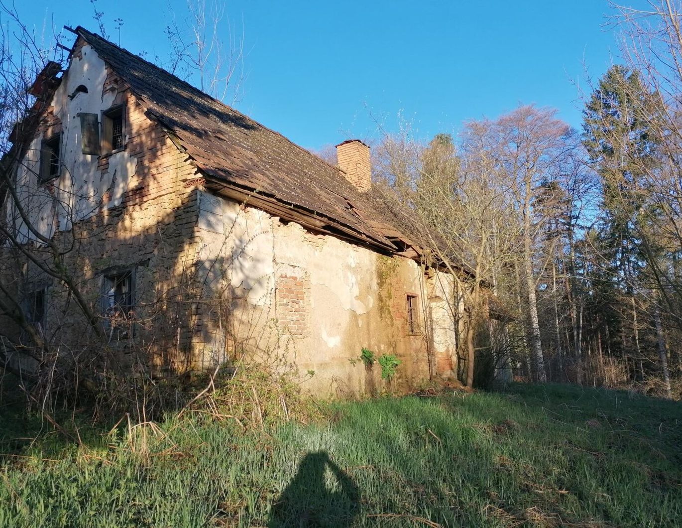 Altbestand - Wohnhaus mit Lagerräumen und Wirtschaftsgebäude